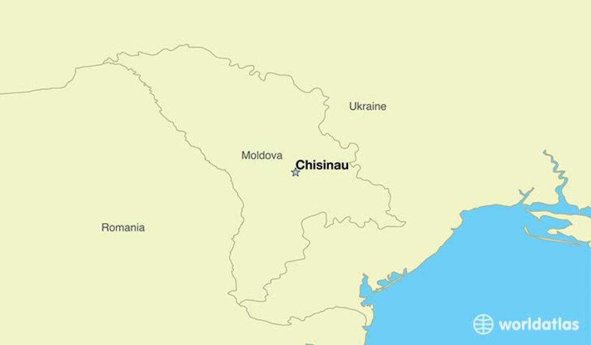kaart van chisinau Moldawië