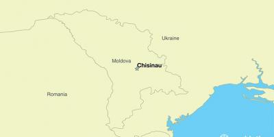 Kaart van chisinau Moldawië
